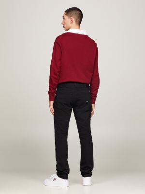 Scanton Slim Fit Black Jeans | Tommy Denim Hilfiger 