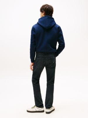 Scanton Slim Fit Black Faded Jeans | Denim | Tommy Hilfiger