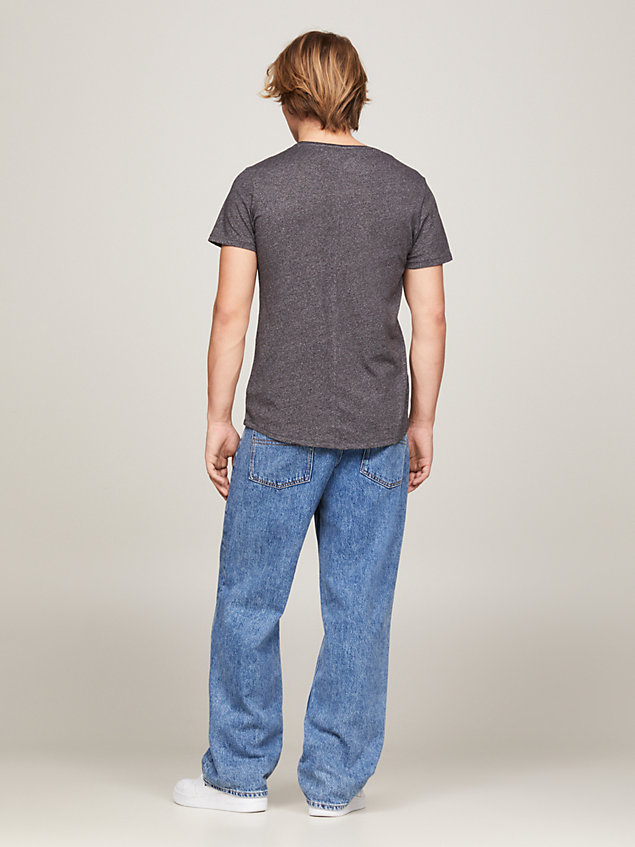 black classics slim fit t-shirt voor heren - tommy jeans
