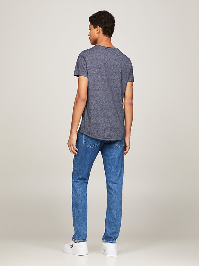 blue classics slim fit t-shirt for men tommy jeans