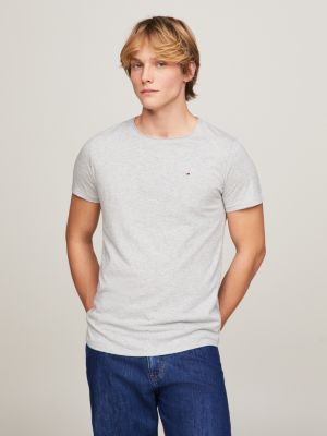 Democratie zeker Pest Classics slim fit T-shirt | GRIJS | Tommy Hilfiger