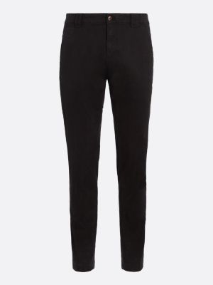 black scanton slim chinos for men tommy jeans