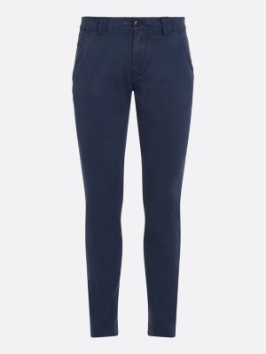 pantaloni chino scanton slim fit blu da uomini tommy jeans