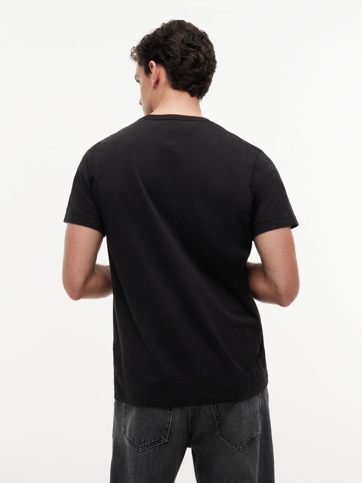 Classics Regular Fit Cotton T-Shirt — Black
