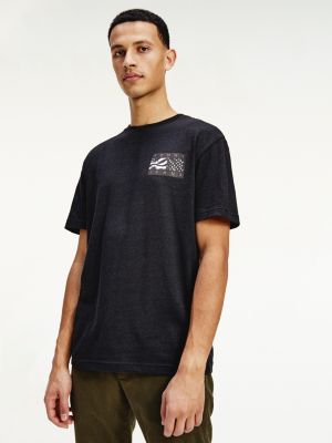 tommy t shirt black