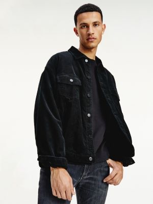 Fleece Lined Corduroy Trucker Jacket 