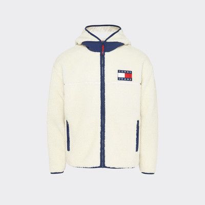 sherpa hoodie tommy hilfiger