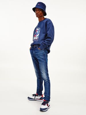 Simon Skinny Faded Jeans | DENIM | Tommy Hilfiger