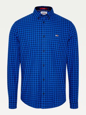 tommy hilfiger gingham shirt