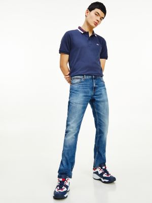Jeans Fur Herren Slim Fit Straight Jeans Tommy Hilfiger At
