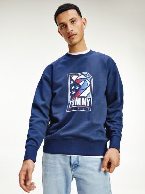 tommy jeans sweatshirt blue