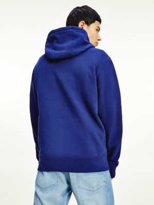 tommy hilfiger oversized teddy half zip hoodie