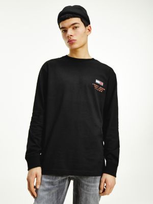 tommy jeans long sleeve shirt