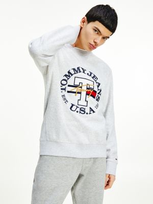 mens tommy hilfiger crew neck sweatshirt