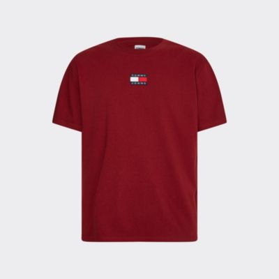 Organic Cotton Jersey Badge T Shirt | WHITE | Tommy Hilfiger