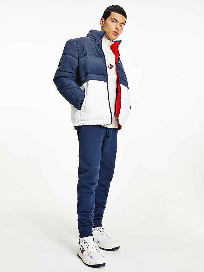 Reversible Recycled Puffer Jacket | BLUE | Hilfiger