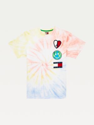 Luv The World Tie-Dye T-Shirt | PINK 