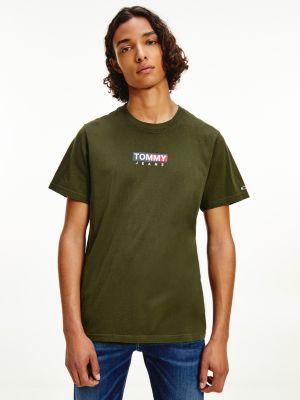 Logo Print T-Shirt | GREEN | Tommy Hilfiger