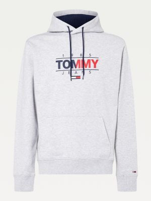 Essential Graphic Hoody | GREY | Tommy Hilfiger