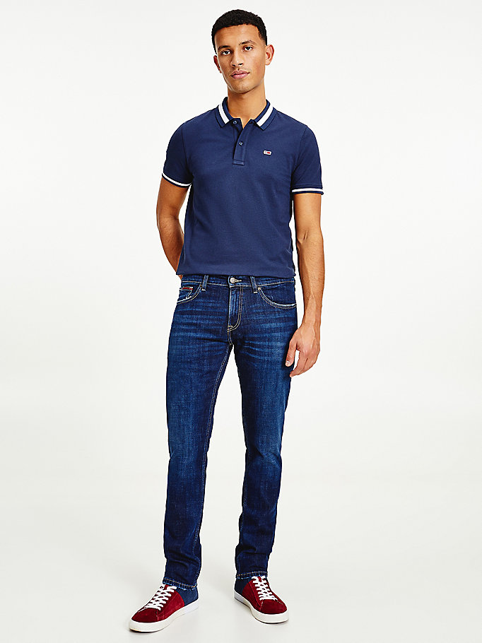 denim scanton slim recycled cotton jeans for men tommy jeans
