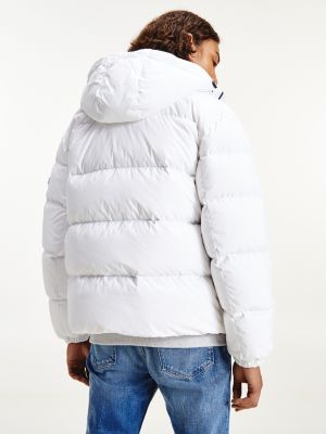 Essential Down Hooded Jacket | WHITE | Tommy Hilfiger