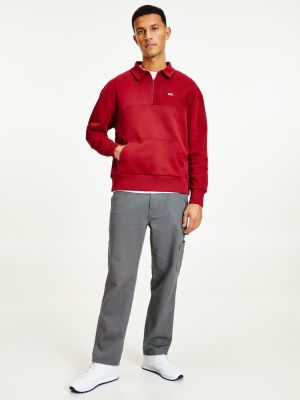 half zip sweatshirt men's