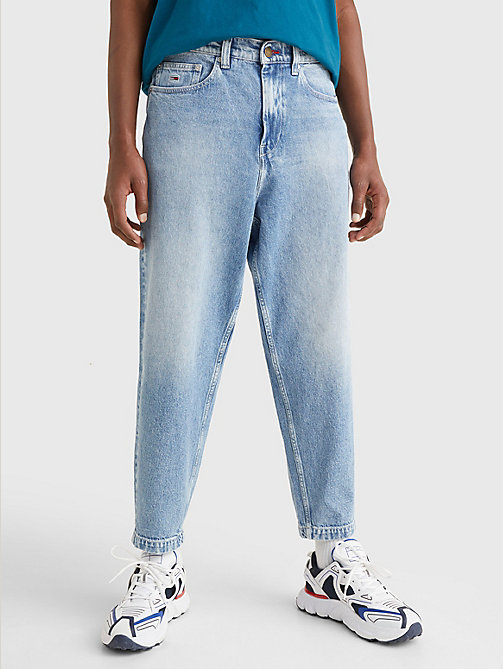 деним зауженные джинсы baxter для женщины - tommy jeans
