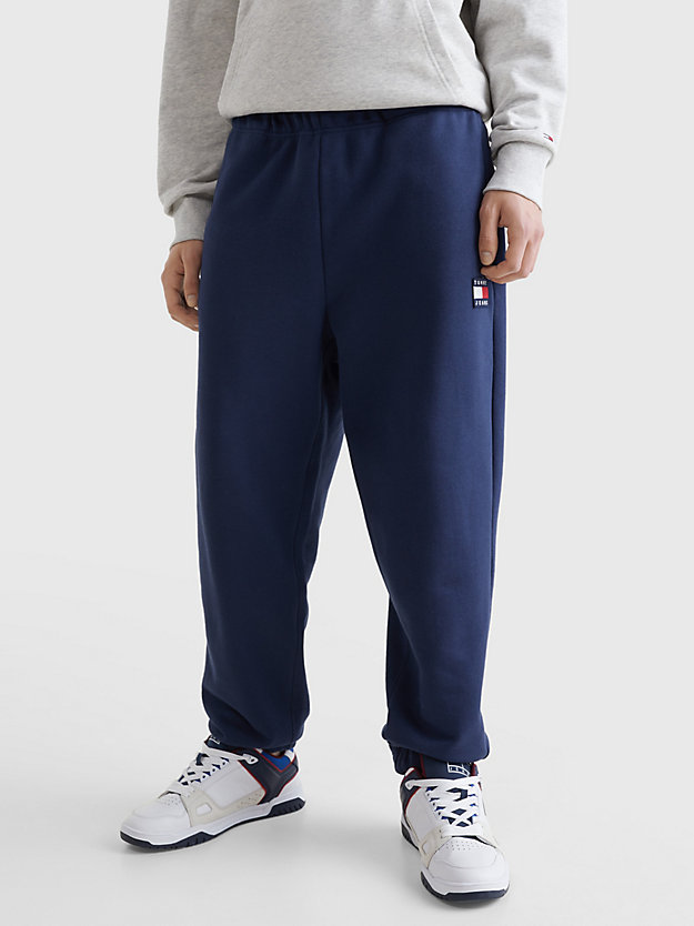 TWILIGHT NAVY Badge Relaxed Soft Joggers for men TOMMY JEANS
