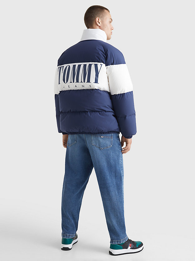 TWILIGHT NAVY Padded Oversized Puffer Jacket for men TOMMY JEANS