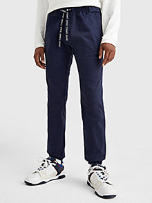 blau scanton slim fit jogginghose für men - tommy jeans