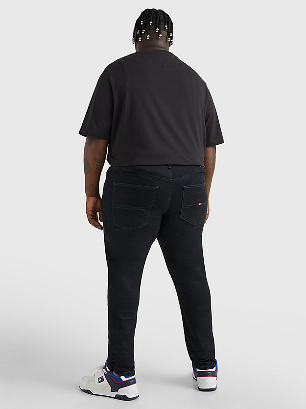 DENIM BLACK Plus Skinny Black Jeans for men TOMMY JEANS