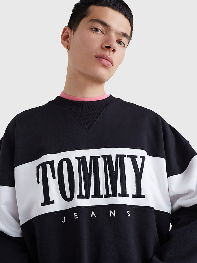 Tommy Jeans Tjw Regular Color Tommy Crew Sudadera para Mujer 