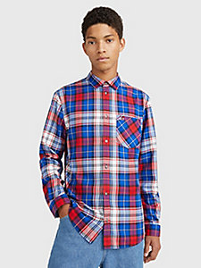 Tommy Hilfiger Mini Pattern Oxford Shirt Blusa para Niños 