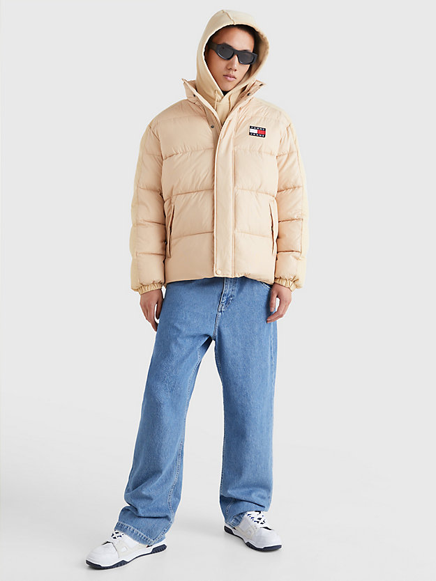 TRENCH Tonal Panel Puffer Jacket for men TOMMY JEANS