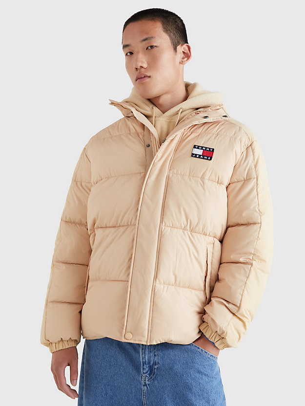 TRENCH Tonal Panel Puffer Jacket for men TOMMY JEANS