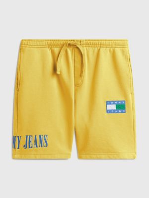 yellow tommy hilfiger shorts
