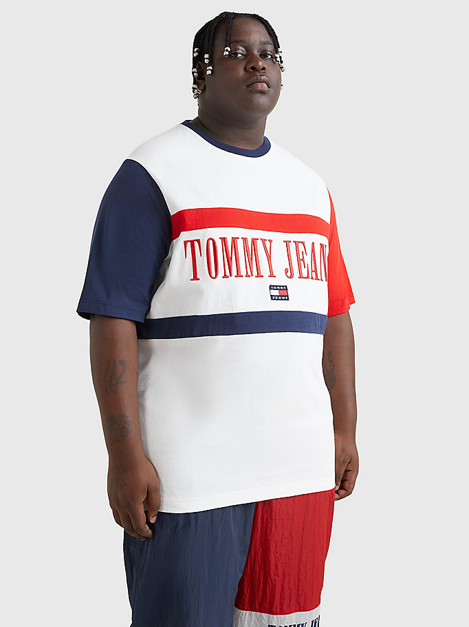 Polo à motif colour-block et logo Tommy Hilfiger Garçon Vêtements Tops & T-shirts T-shirts Polos 