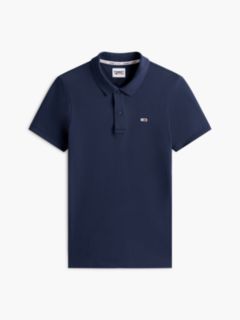Pure Cotton Slim Fit Polo Shirt — Blue 5
