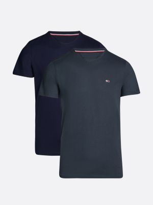 2 Pack Extra Slim Fit Jersey T Shirts Multi Tommy Hilfiger