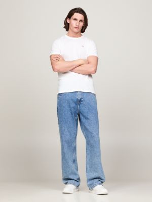 multi 2er-pack extra slim fit t-shirts aus jersey für herren - tommy jeans