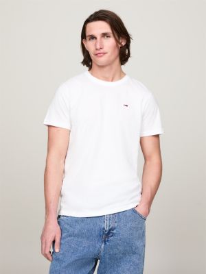 multi 2er-pack extra slim fit t-shirts aus jersey für herren - tommy jeans