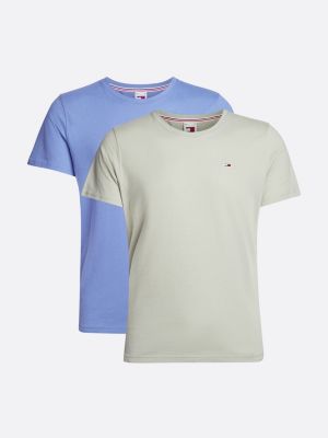 blue 2er-pack extra slim fit t-shirts aus jersey für herren - tommy jeans