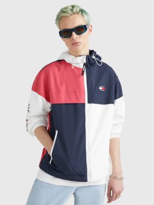 Archive Relaxed Fit Chicago Windbreaker | BLUE | Tommy Hilfiger