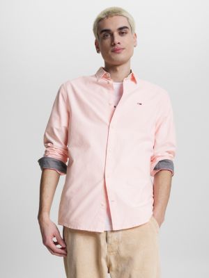 Essential Classic Fit Oxford Shirt | Tommy | Pink Hilfiger
