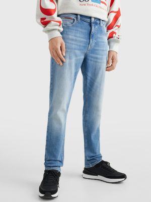 Vaqueros Simon ceñidos con efecto desteñido y usado | DENIM Tommy Hilfiger