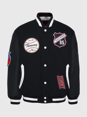 Modern Baseball Jacket BLACK Tommy Hilfiger