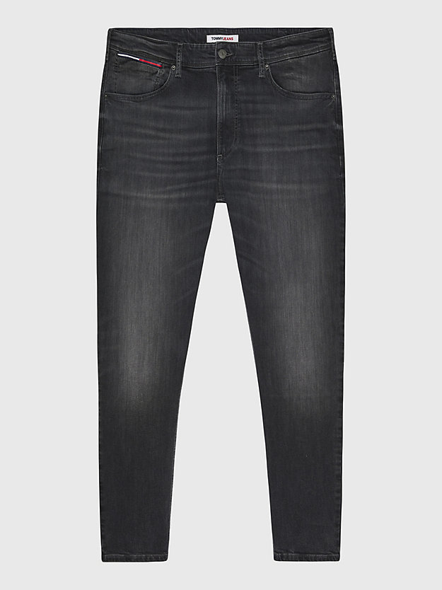 DENIM BLACK Plus Simon Skinny Black Jeans for men TOMMY JEANS