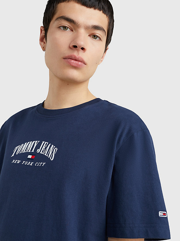 Classic Fit Varsity T-shirt | BLUE | Tommy Hilfiger