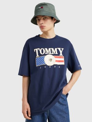 Skater Oversized TShirt BLUE Tommy Hilfiger