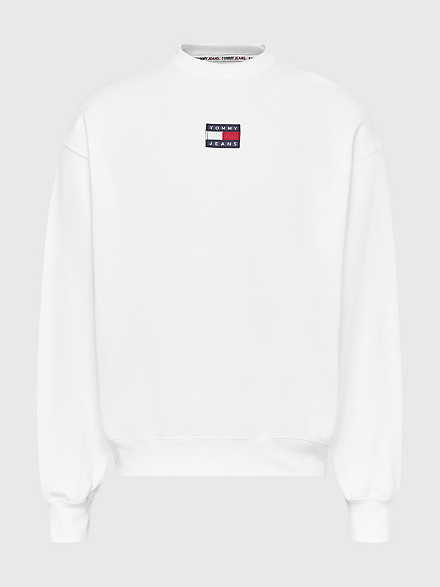 Sweat Archive coupe confort WHITE pour hommes TOMMY JEANS